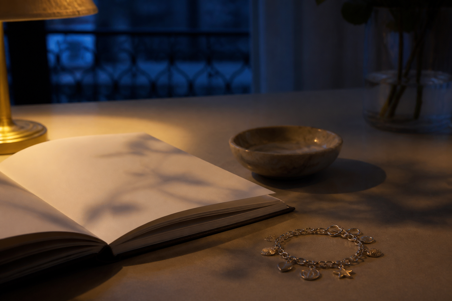 Evening editorial still life